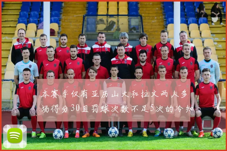 本赛季仅有亚历山大和拉文两人多场得分30且罚球次数不足5次的冷知识